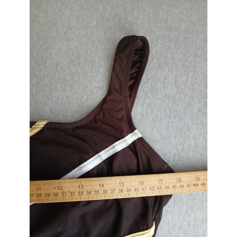 Longitude Swimsuit 14 One Piece  Slimming Minimalist Resort Beach Travel